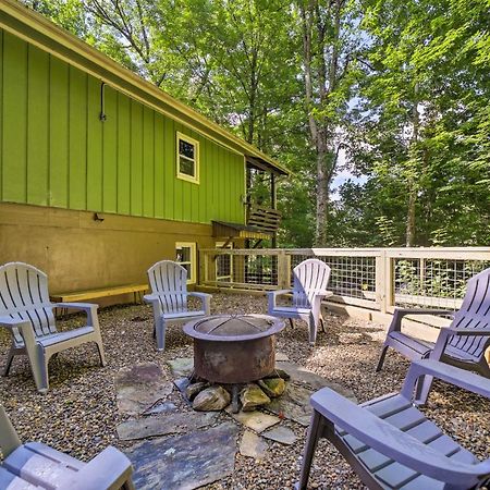 Charming Maggie Valley Getaway With Fire Pit! Bagian luar foto