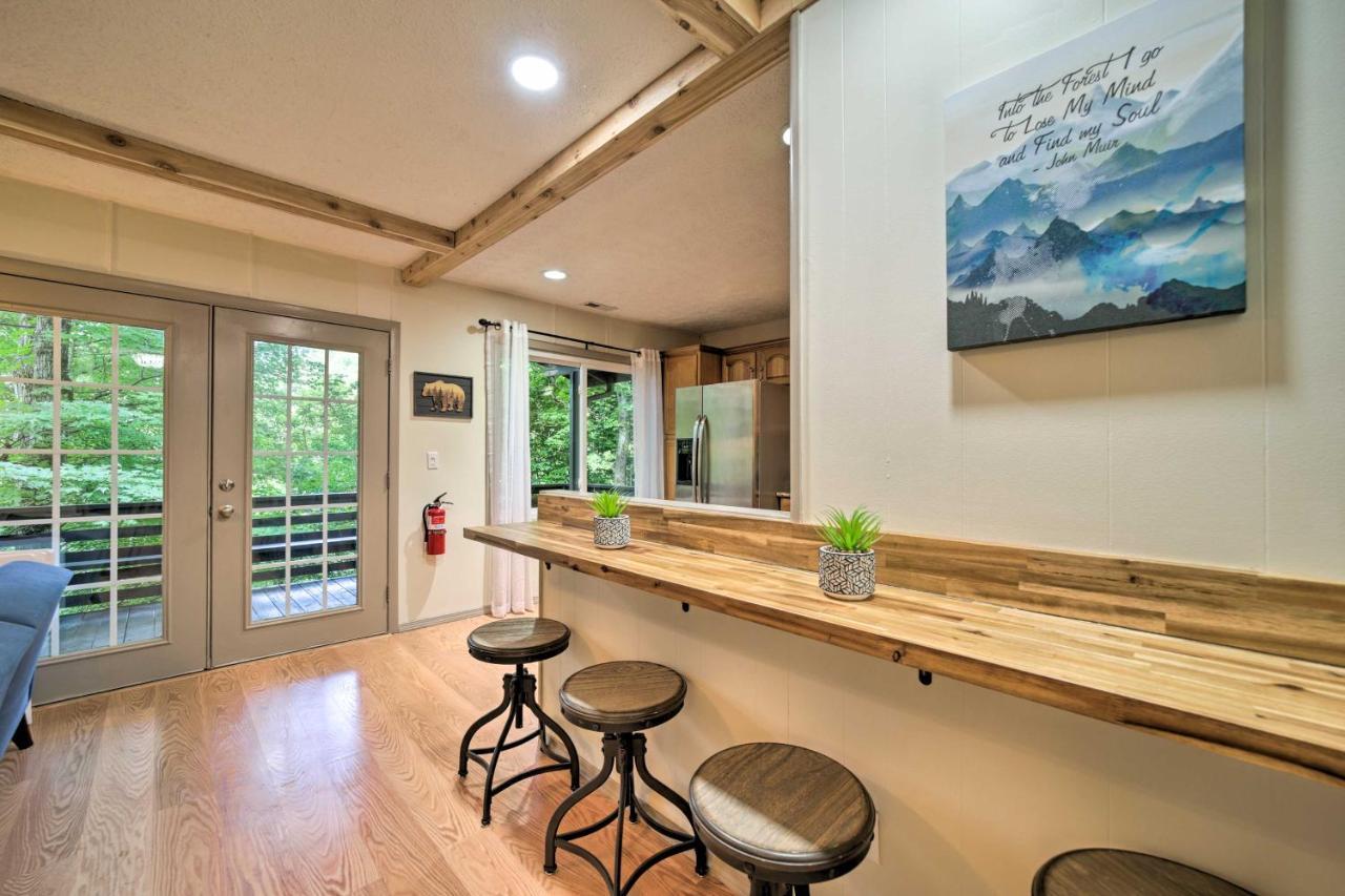Charming Maggie Valley Getaway With Fire Pit! Bagian luar foto