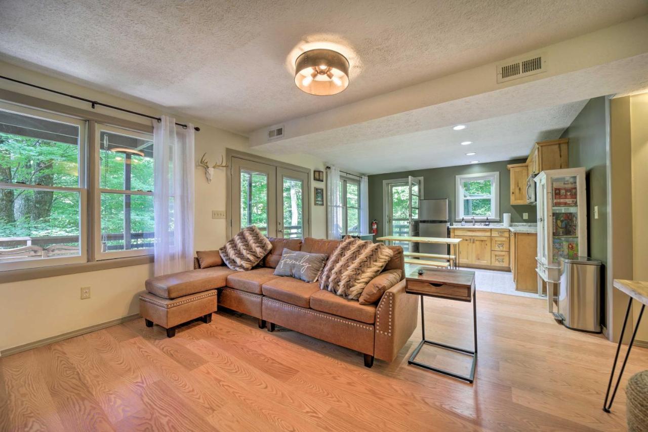 Charming Maggie Valley Getaway With Fire Pit! Bagian luar foto