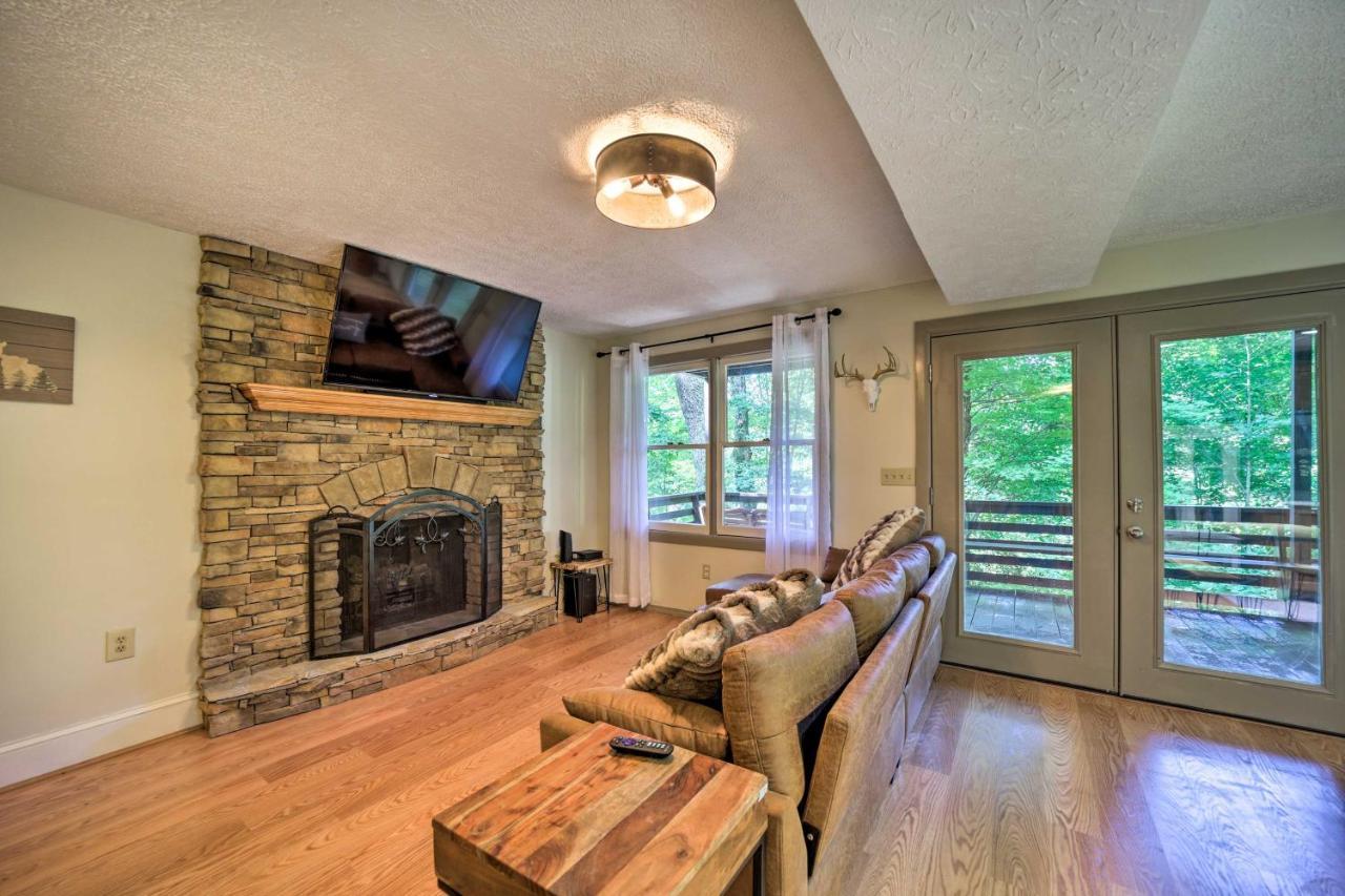 Charming Maggie Valley Getaway With Fire Pit! Bagian luar foto